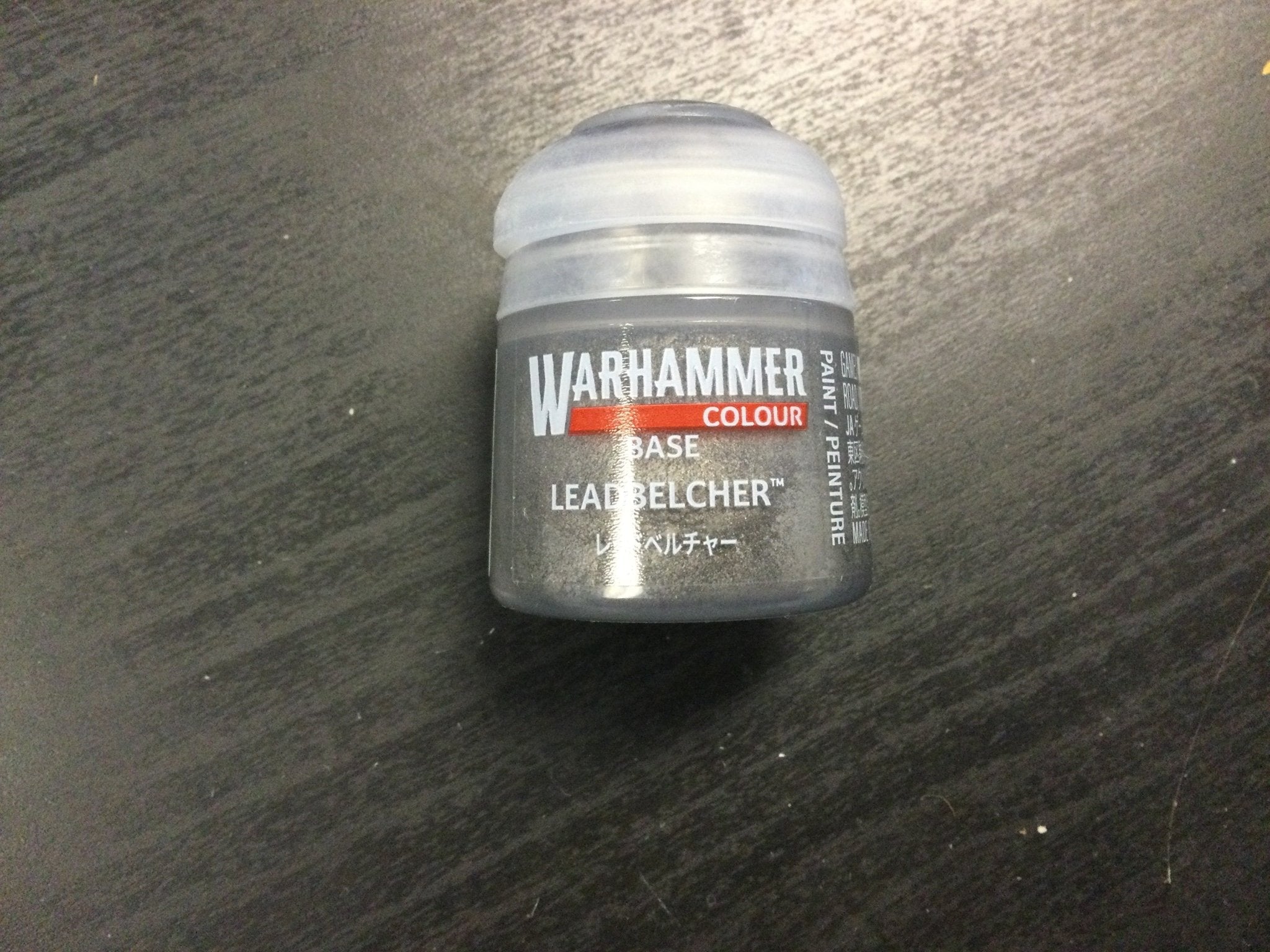 Warhammer Colour Base Leadbelcher - Warhammer 40K Paint -